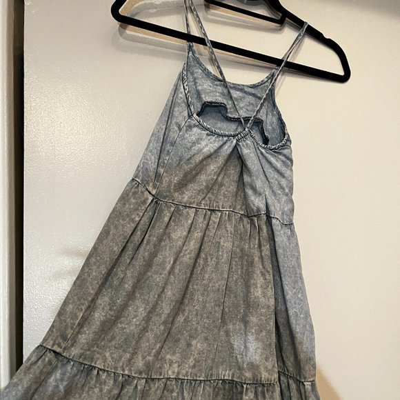 Zara Kids Size 10‎ Blue and White Dress - Picture 7 of 14